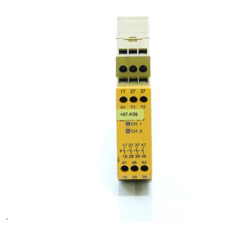 Safety relay PZE X4V 0,7/24VDC 4n/o fix Used